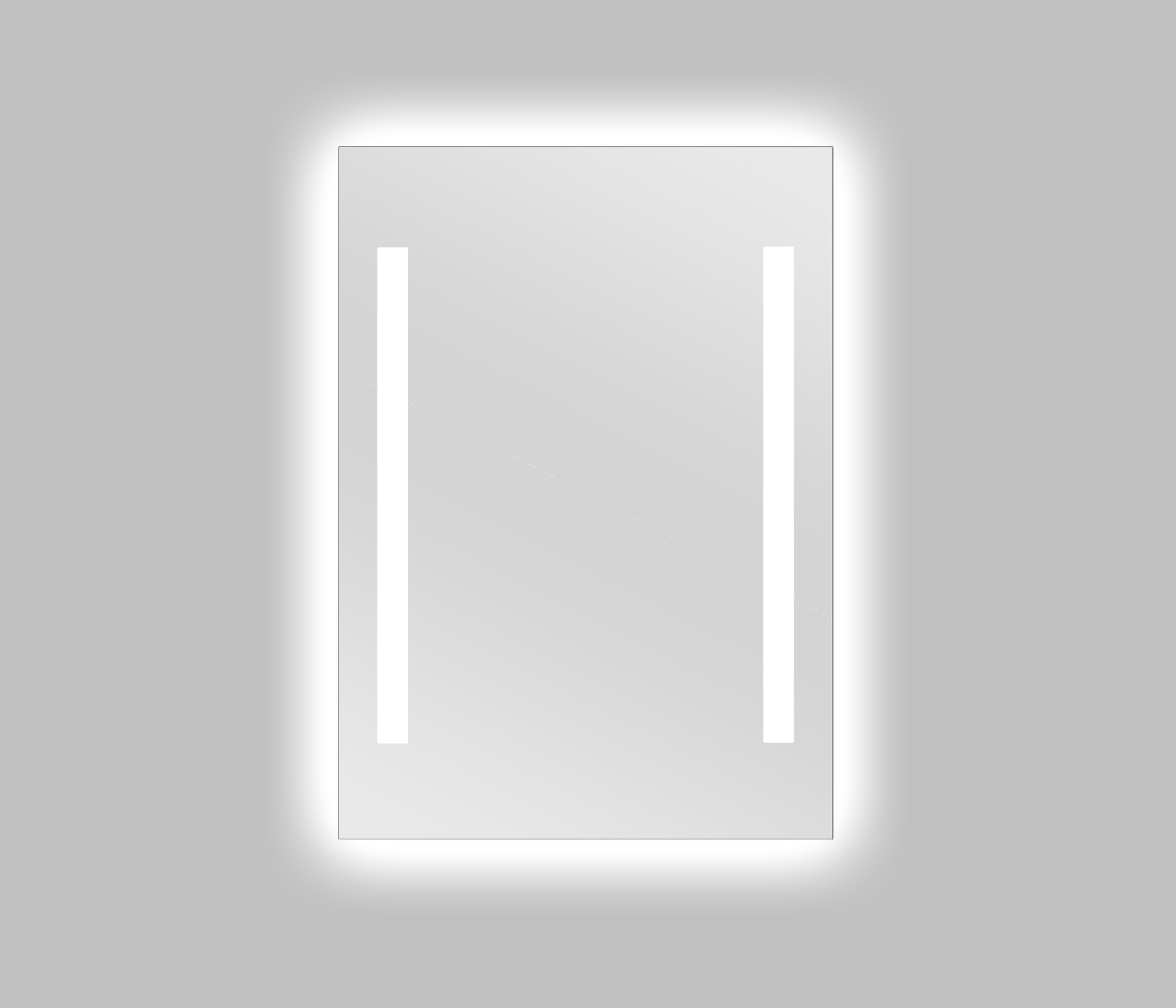 Peegel LED Vento Torino 60X80