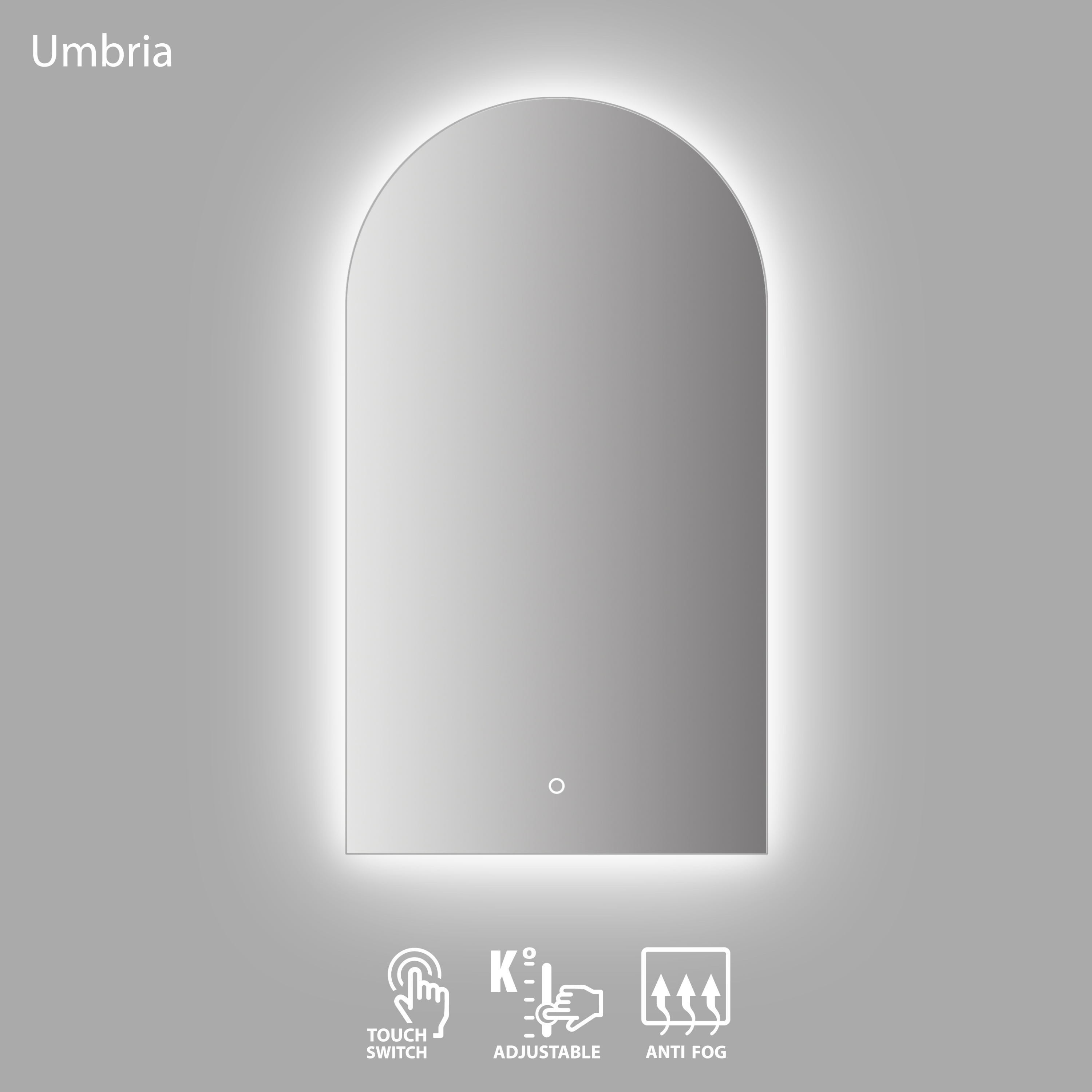 Peegel LED Umbria 60X100