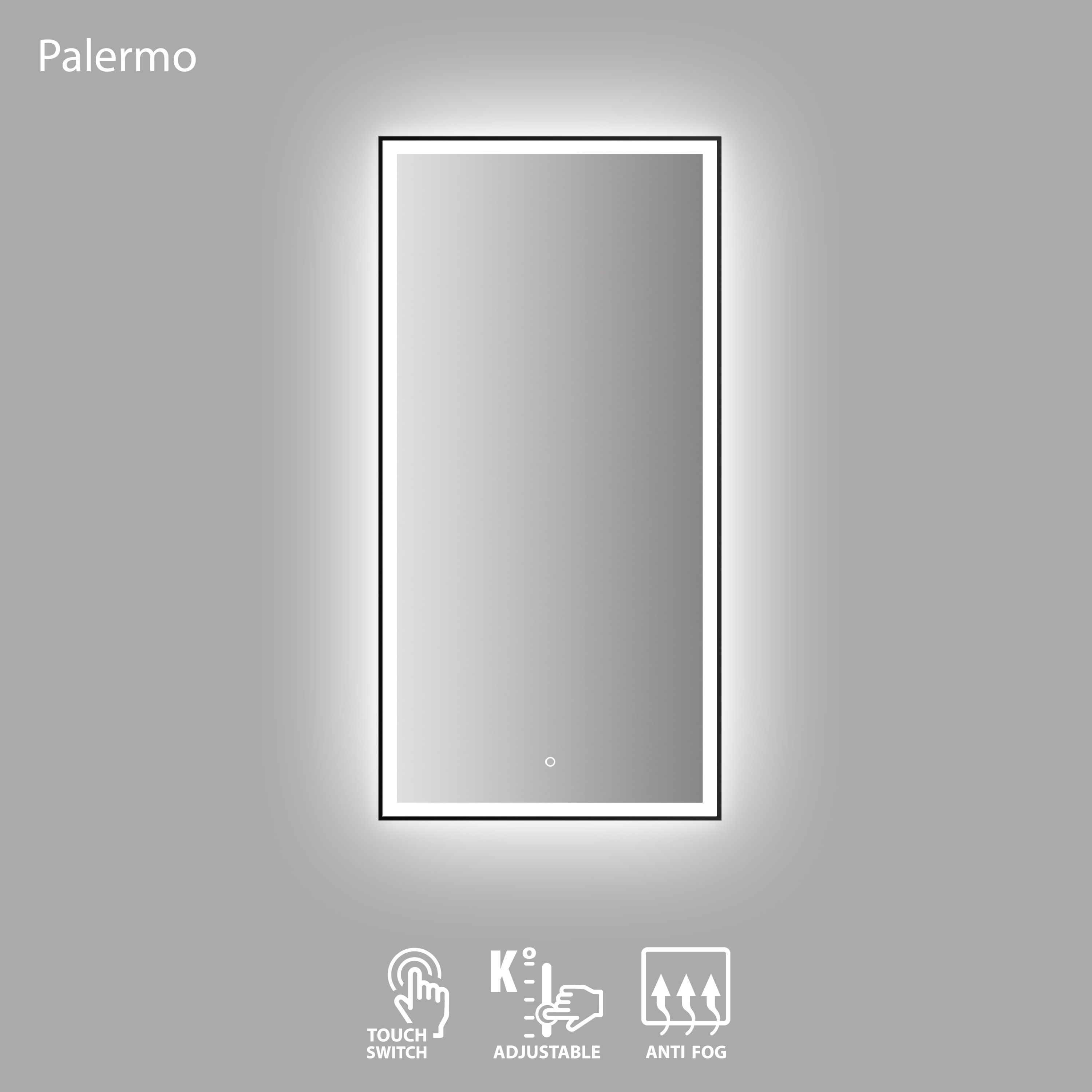 Peegel LED Palermo 140X70
