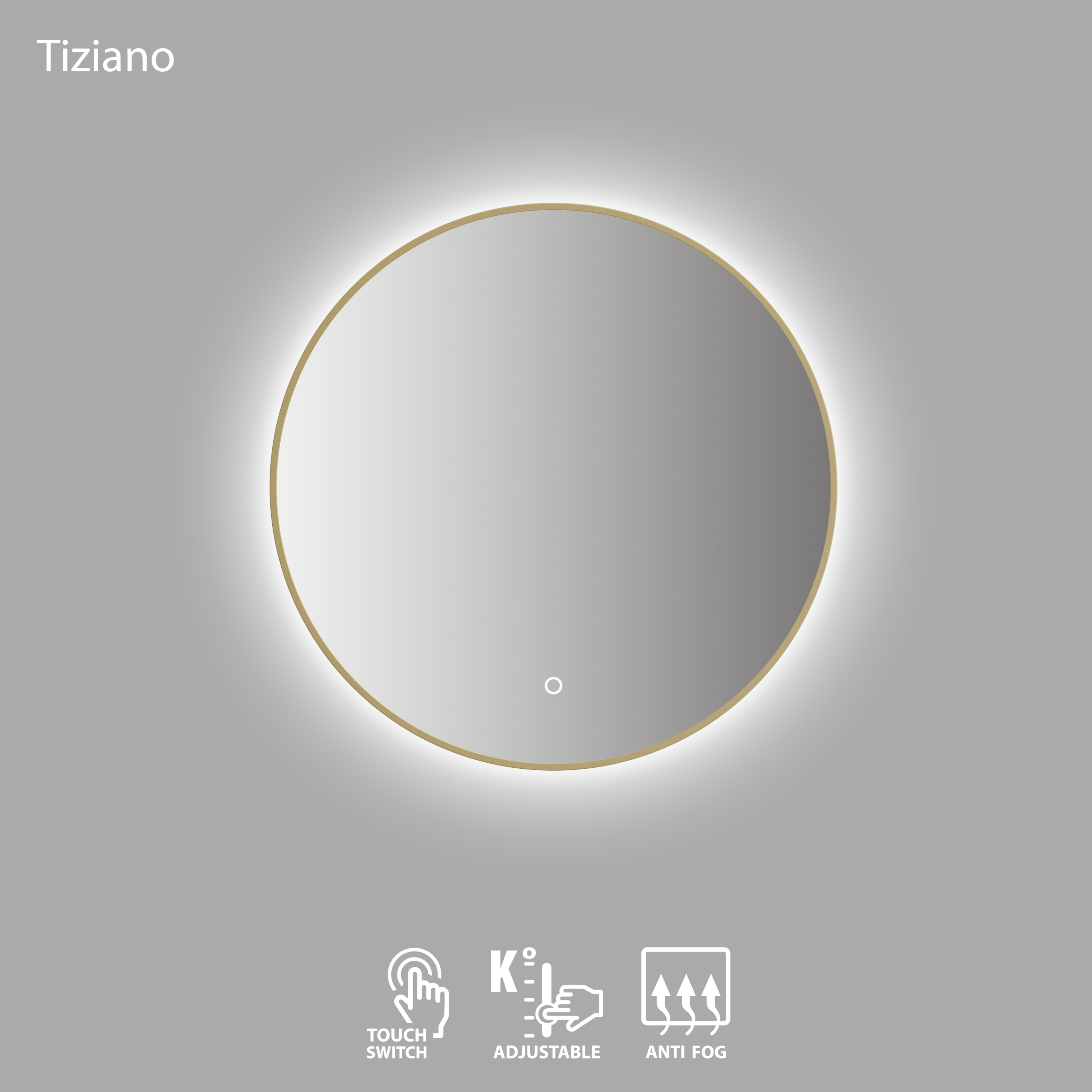 Peegel LED Tiziano 60