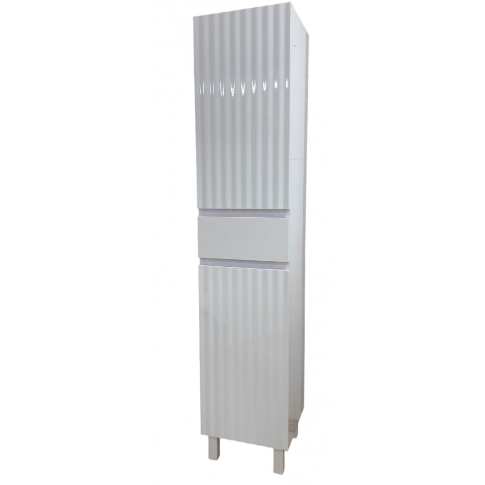Kõrge vannitoa kapp Marble 35 korviga