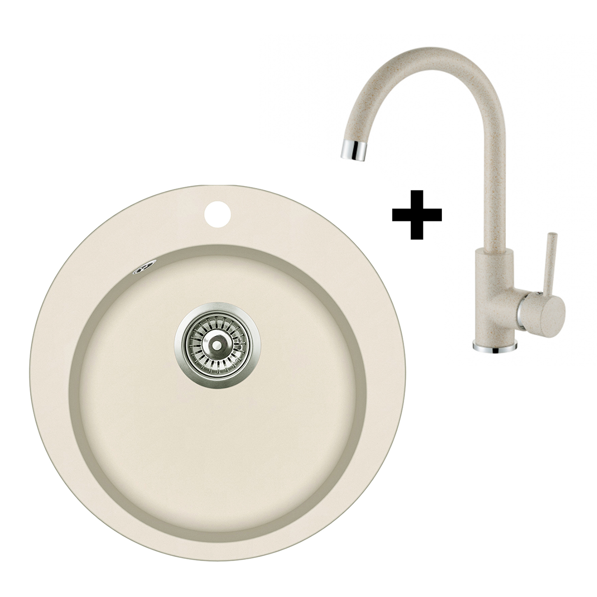 Graniitvalamu 505x505 BEIGE + Köögisegisti 5523 Beige
